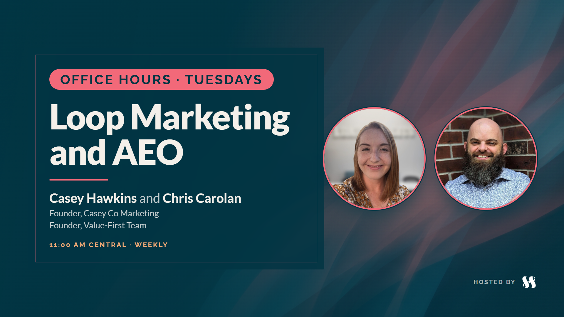 Hubsessed Office Hours — Loop Marketing and AEO — Casey Hawkins and Chris Carolan