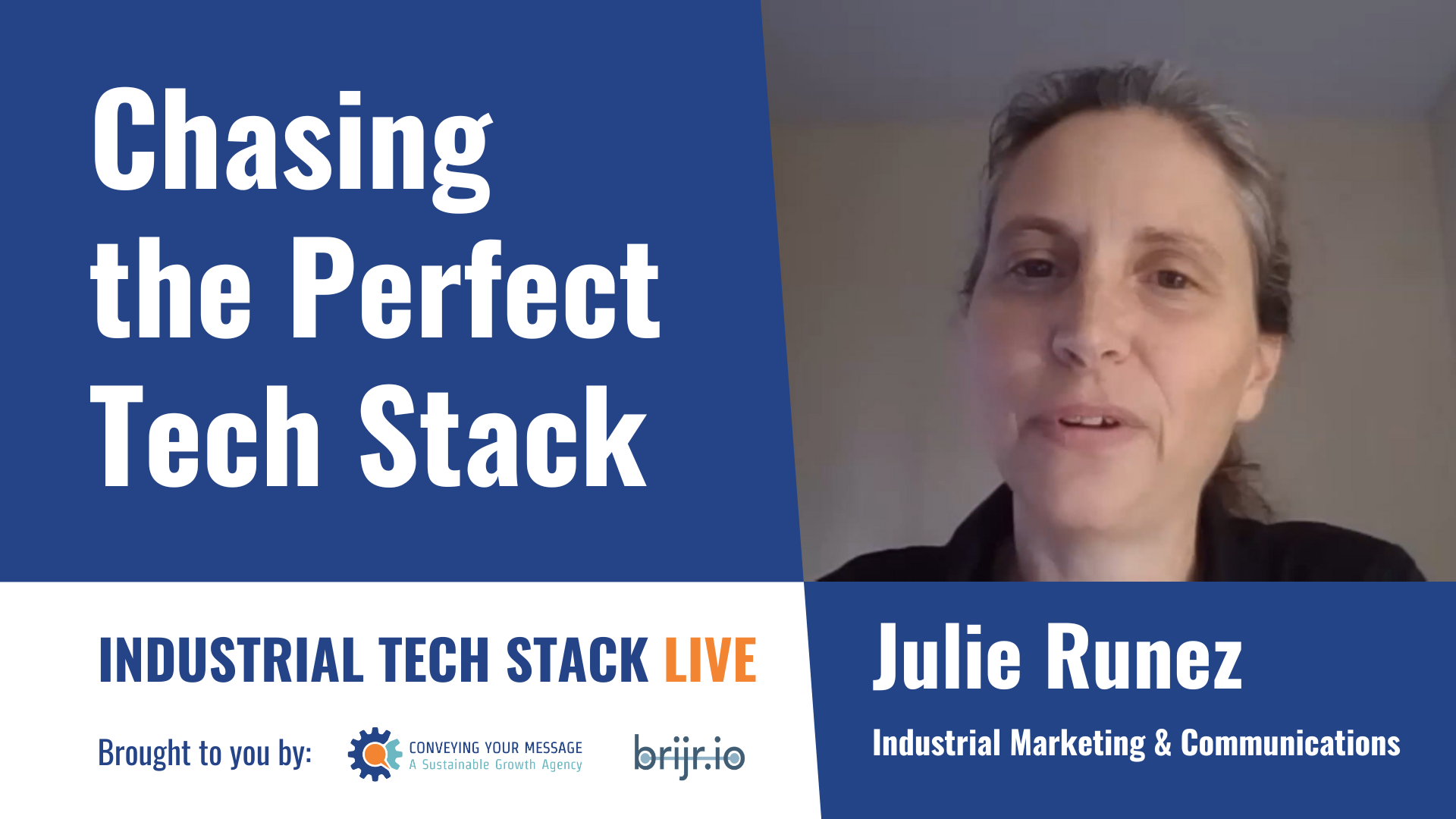 Chasing the Perfect Tech Stack (Feat Julie Runez)