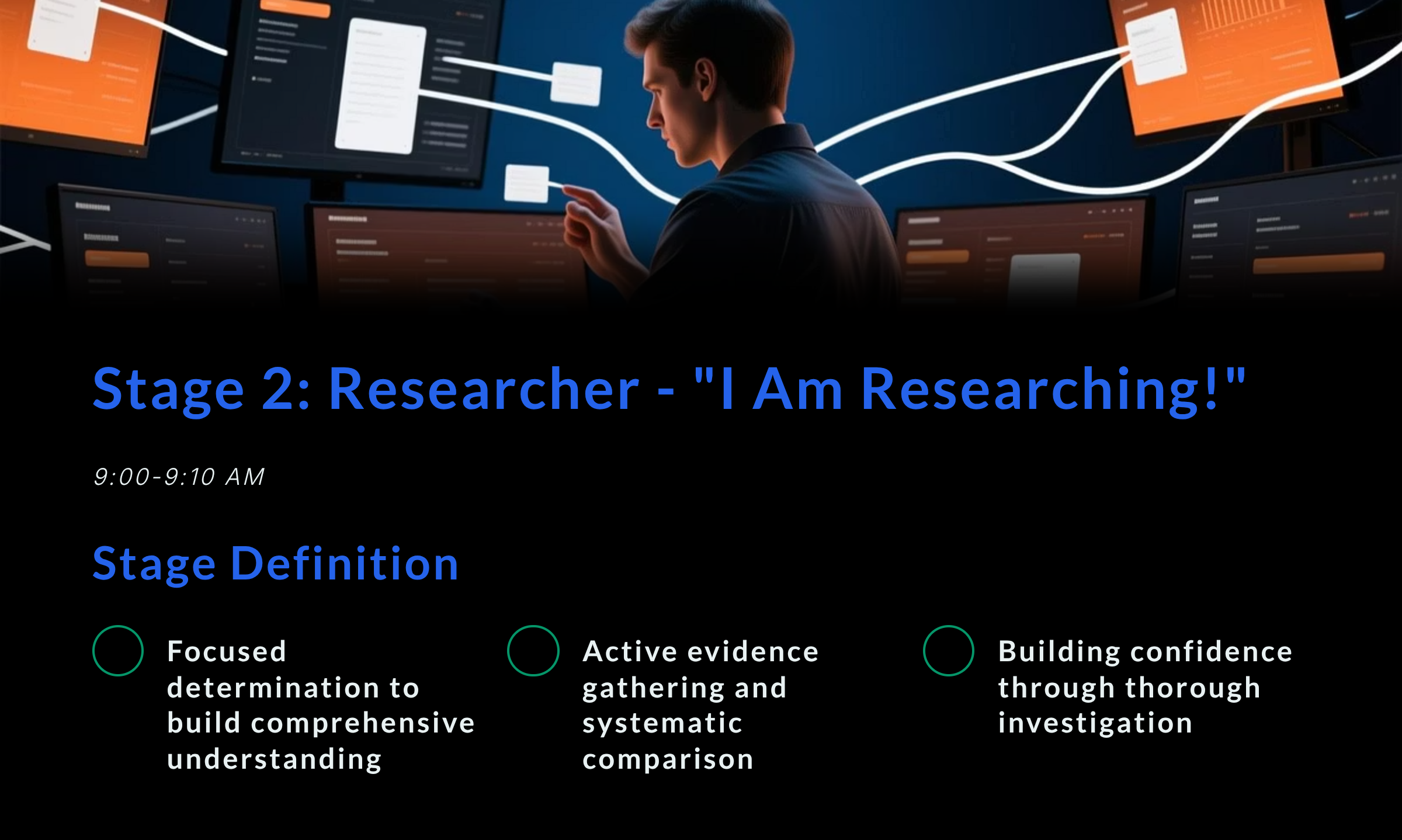 Stage 2 (Researcher) Intro at Data Summit